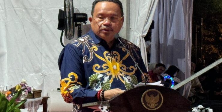 FOTO : IST/MATAKALTENG - Sekda Kalteng Nuryakin saat menutup kegiatan Kalteng Expo 2024 di Arena Pameran Temanggung Jalan Temanggung Tilung XIII Palangkaraya.