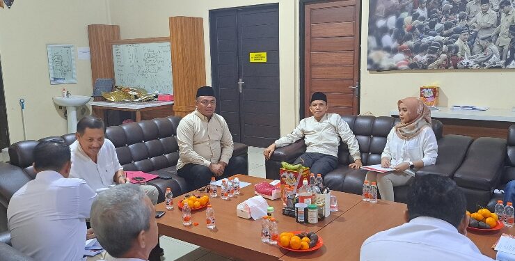 FOTO : IST/MATAKALTENG - H. Rahmat Nasution Hamka saat menjalani fit and proper test di DPD Partai Gerindra Kalimantan Tengah.