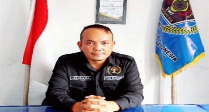 Foto: MATAKALTENG - Julius M.Sinaga Ketua PWI Barsel.