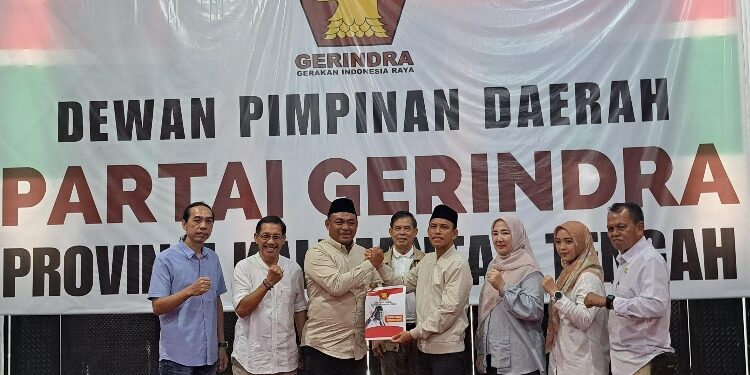 FOTO: IST/MATAKALTENG - H. Rahmat Nasution Hamka saat menjalani fit and proper test DPD Partai Gerindra Kalimantan Tengah.