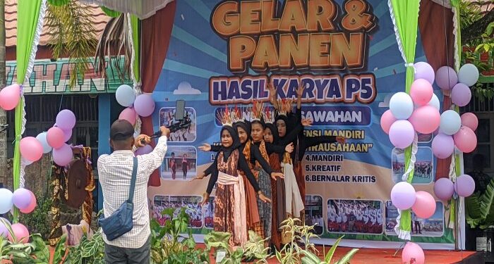 Foto: DIAN/MATA KALTENG - Gelar karya P5 di SDN 2 Sawahan, 24 Mei 2024.