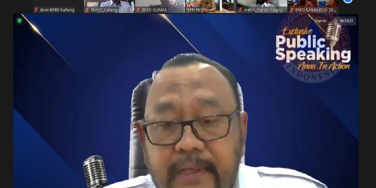 Kepala Stasiun Meteorologi Tjilik Riwut Palangka Raya, Agung Sudiono Abadi.