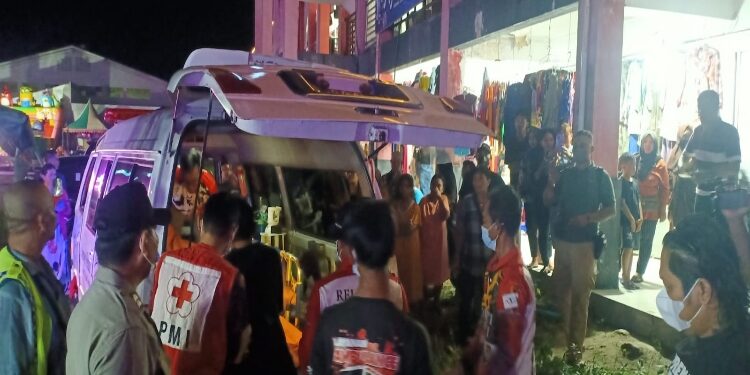 FOTO: IST/MATAKALTENG - Acay saat dievakuasi oleh tim relawan Sampit, Sabtu 25 Mei 2024 malam. 