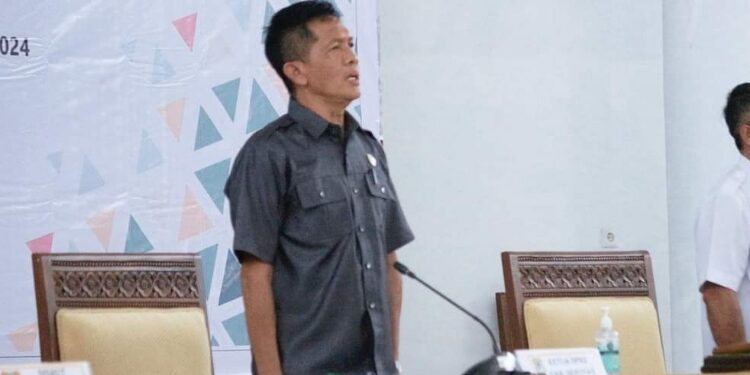 Wakil Ketua I DPRD Seruyan, Bambang Yantoko.