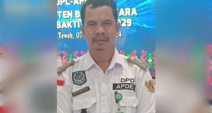 Foto: MATAKALTENG - Kurintus Kepala Desa Sanggu  terpilih sebagai Ketua APDSI Barsel 2024-2029.