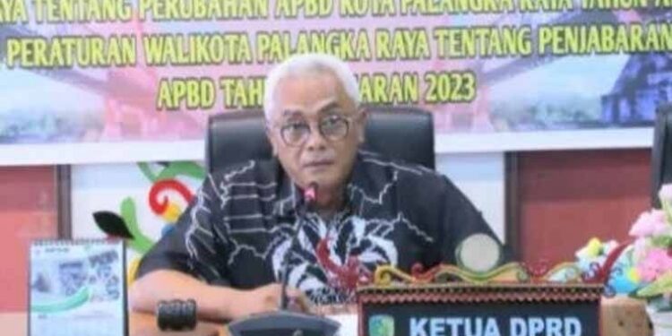 Ketua DPRD Palangka Raya, Sigit Karyawan Yunianto.