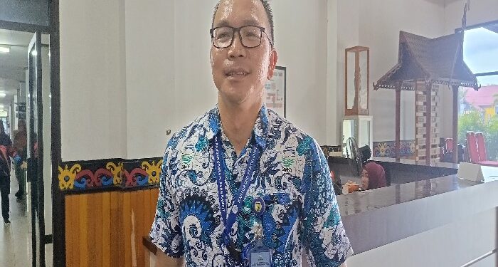 FOTO: MATAKALTENG - Plt Kepala BMKG Stasiun Meteorologi H Asan Kotim Mulyono Leo Nardo.