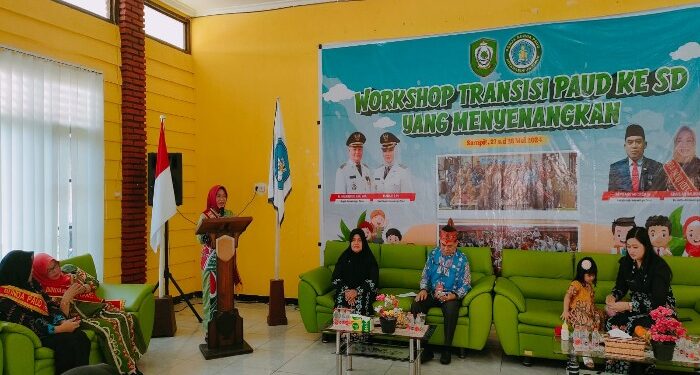 Foto: IST/MATA KALTENG - Workshop transisi PAUD-SD yang menyenangkan.