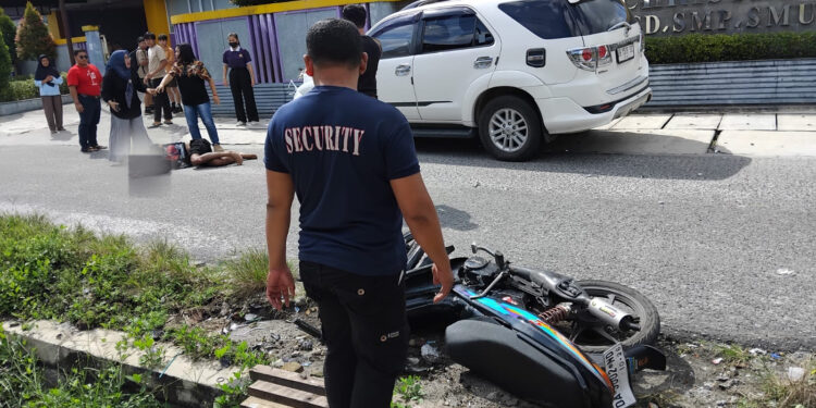 FOTO: MATAKALTENG - Salah satu kendaraan yang terlibat kecelakaan baru - baru ini.