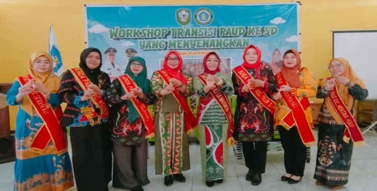 FOTO : IST/MATA KALTENG - Workshop transisi PAUD-SD yang menyengakan, 6 Juni 2024 lalu.