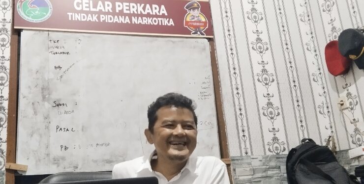 Kasat Resnarkoba Polres Kotim, AKP Bagus Winarmoko