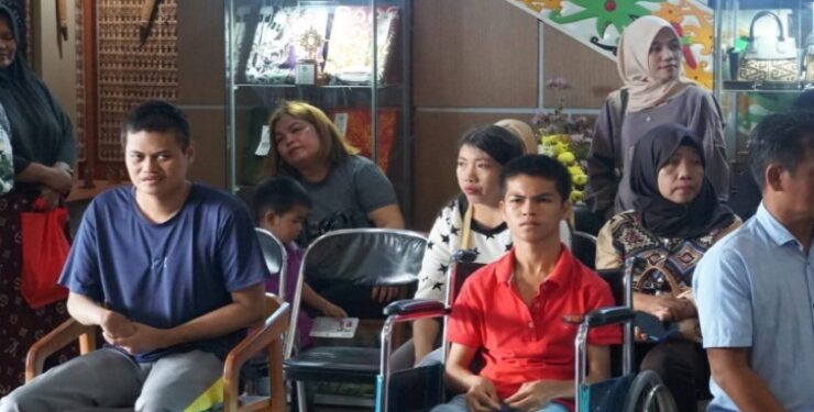 FOTO : IST/MATAKALTENG - Penerima Pelayanan Kesejahteraan Sosial (PPKS) di Kota Palangka Raya