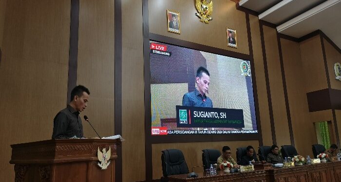 FOTO: MATAKALTENG - Juru Bicara Fraksi PKB, Sugianto.