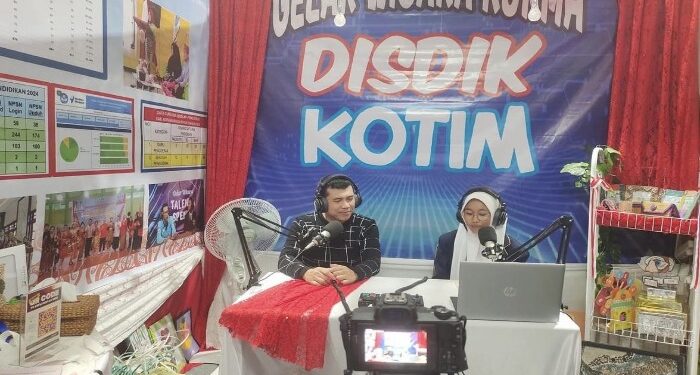 Foto: IST/MATA KALTENG - Gelar wicara kurma Disdik Kotim di Expo Sampit 2024.
