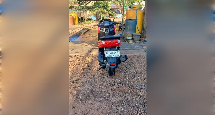 FOTO: IST/MATAKALTENG - Motor korban yang dibawa kabur pelaku.