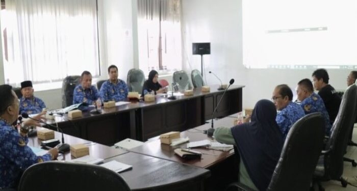 Foto: IST/MATA KALTENG - Rakor penyusunan RATL hasil pelaksanaan reformasi birokrasi tahun 2023 beberapa waktu lalu.