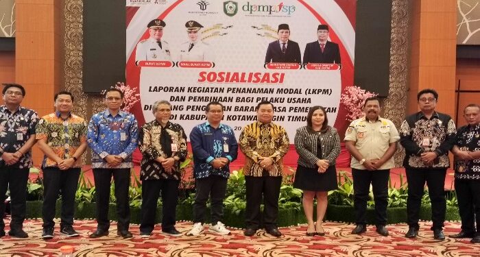 FOTO: DEVIANA/MATAKALTENG - Bupati Kotim Halikinnor saat bersama sejumlah kepala OPD, Kamis 20 Juni 2024.