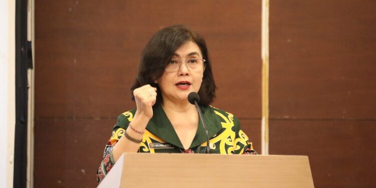 FOTO: IST/MATAKALTENG - Kepala Dinas Pemberdayaan Perempuan Perlindungan Anak Pengendalian Penduduk dan Keluarga Berencana (P3APPKB) Provinsi Kalimantan Tengah, Linae Victoria Aden.