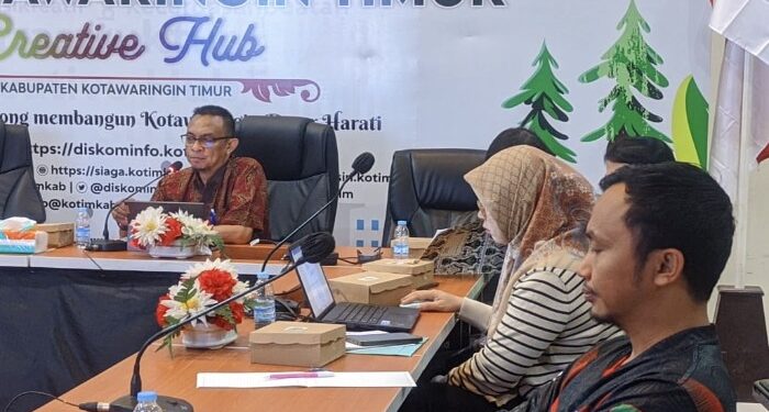 Foto:IST/MATA KALTENG - Rapat penyusunan aristektur pembangunan SPBE di Kotim, Jumat 21 Juni 2024.