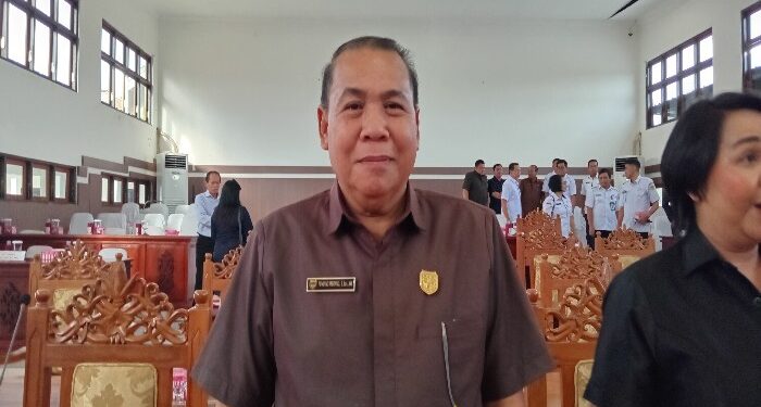 FOTO : MATAKALTENG - Anggota DPRD Kabupaten Gunung Mas, Punding S Merang.
