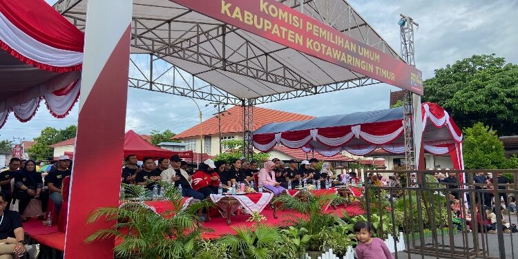 FOTO: DIAN/MATA KALTENG - Launching Pilkada Kotim 2024 belum lama ini.