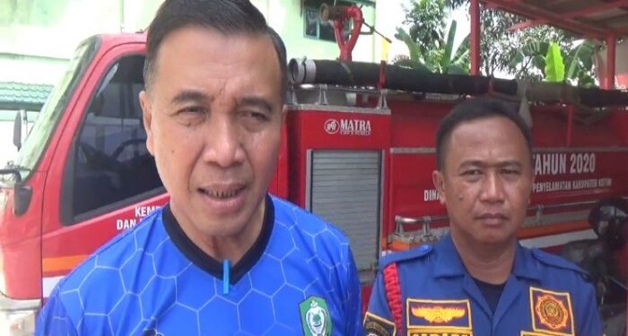 FOTO: MATAKALTENG - Kepala Disdamkarmat Kotim, Wim RK Benung.