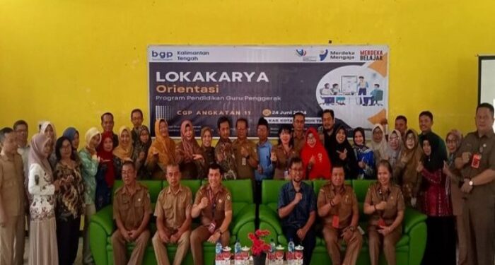 Foto: IST/MATA KALTENG - Orientasi lokakarya calon guru penggerak angkatan 11 di Kotim, 25 Juni 2024.
