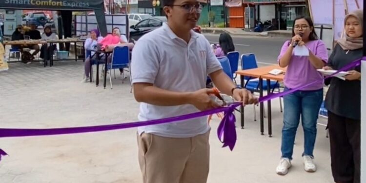 FOTO: DIAN/MATA KALTENG - Launching kopitiam Midtown, Minggu 23 Juni 2024.