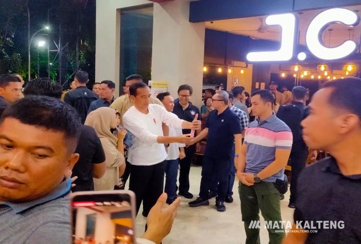 Kedekatan Presiden Jokowi dengan Masyarakat di Palangka Raya