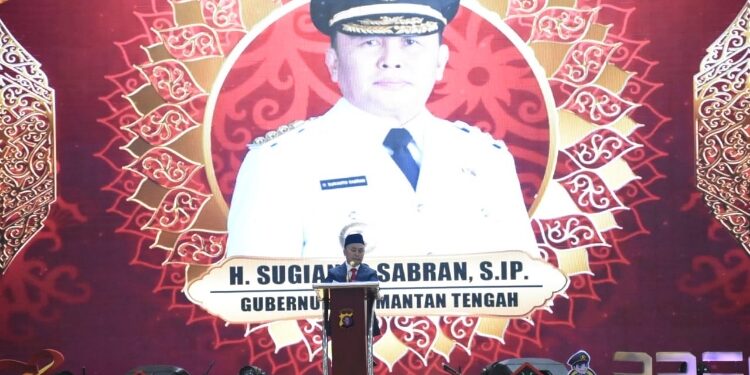 FOTO: IST/MATAKALTENG - Syukuran HUT Ke 78 Bhayangkara, Gubernur Apresiasi Kemitraaan Polda Kalteng dan Pemerintah Provinsi.