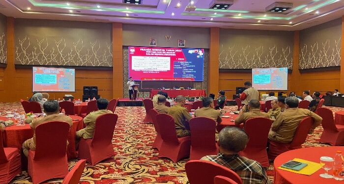 Foto: DIAN/MATA KALTENG - Sosialisasi Tahapan Pemilihan Gubernur dan Wakil Gubernur Provinsi Kalimantan Tengah tahun 2024, 1 Juli 2024 di Aquarius Boutique Hotel.