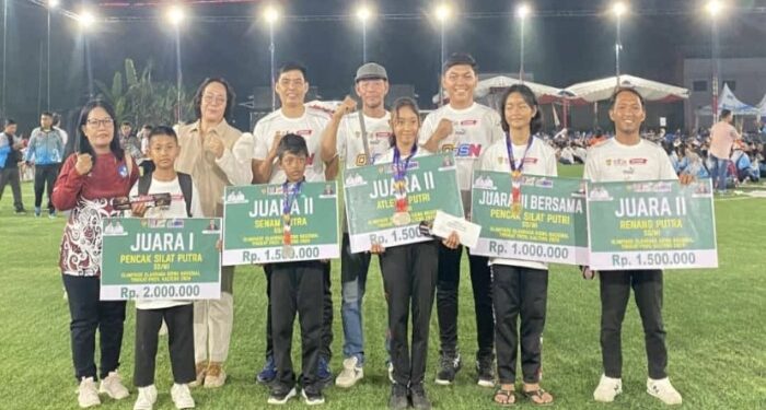 Foto: IST/MATA KALTENG - Atlet O2SN asal Kotim yang berhasil raih juara di tingkat Provinsi Kalteng.