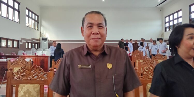 FOTO: MATAKALTENG - Anggota DPRD Kabupaten Gumas, Punding S Merang.