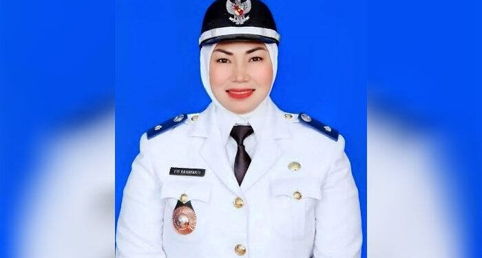 FOTO: MATAKALTENG - Lurah Kalampangan, Evi Kahayanti.