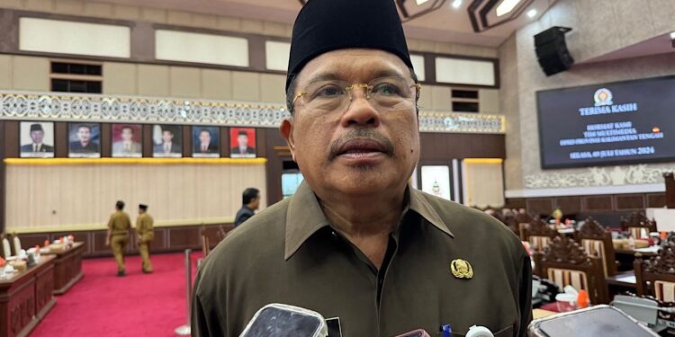 Sekda Kalteng, H Nuryakin.