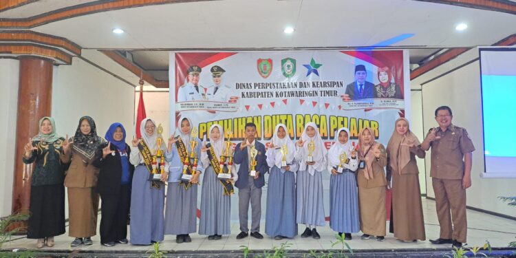 Foto:DIAN/MATA KALTENG - Pemilihan duta baca Kotim yang diselenggarakan Dinas Perpustakaan dan Kerasipan Daerah Kotim, 15 Juli 2024.