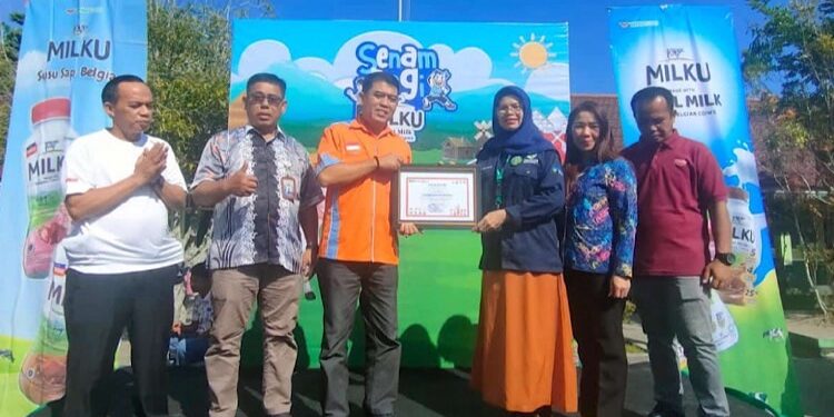 FOTO: IST/MATA KALTENG - Kepala Disdik Kotim Muhammad Irfansyah saat menghadiri penutupan MPLS, Sabtu 20 Juli 2024.