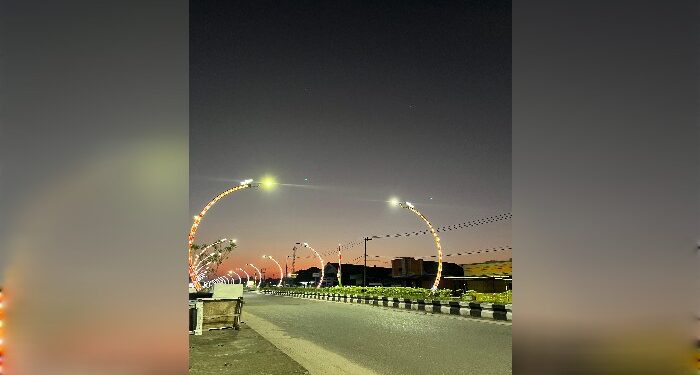 FOTO: AGUS/MATAKALTENG - Terowongan Nur Mentaya Sampit.