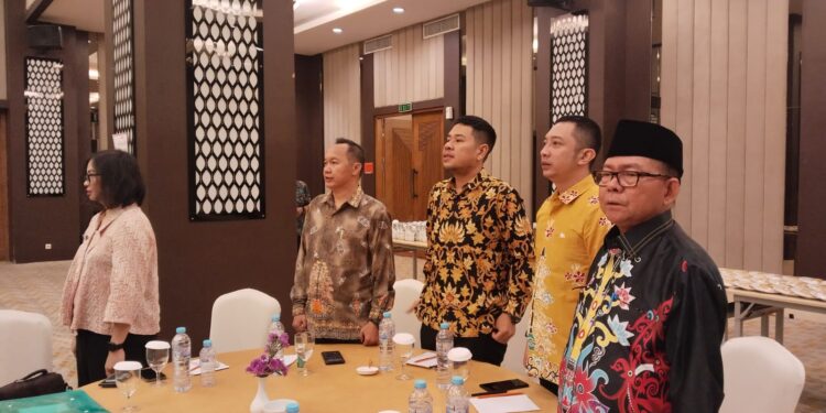 FOTO ; IST/MATAKALTENG - Kadiskominfo Kotim Marjuki saat mengikuti Rakor PPID di Semarang, belum lama ini.