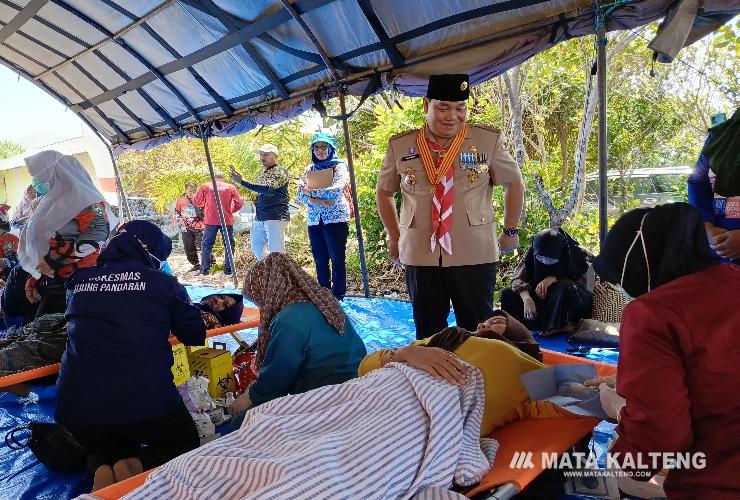 Momen Kemah Ely, Dinas DPPPAPPKB Gelar Pelayanan Keluarga Berencana MKJP