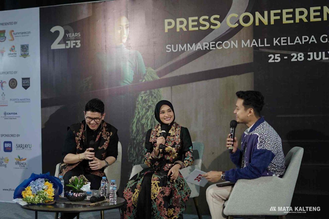 Pemprov Kalteng Perkenalkan Budaya Lokal di JF3 Fashion Festival 2024