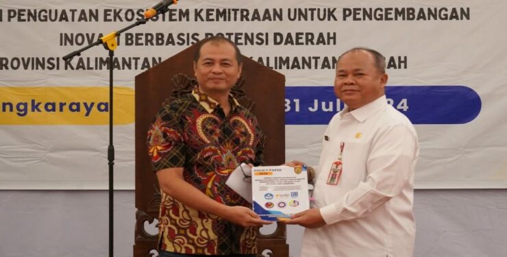FOTO : IST/MATAKALTENG - Diseminasi Hasil Kajian Workforce Planning dan Innovation Planning Provinsi Kalimantan Tengah, bertempat di Hotel Best Western, Jl. RTA. Milono Km. 1,5 Palangka Raya, Rabu 31 Juli 2024.