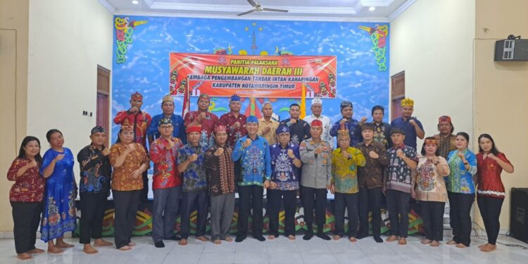 Foto: DIAN/MATA KALTENG - Musda III Lembaga Pengembangan Tandak Intan Kaharingan Kotim, 31 Juli 2024.