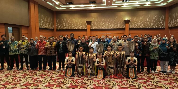 FOTO : DEVIANA/MATAKALTENG - Rakercab Gapki Kalteng ke-13 di Kotim, Jumat 2 Agustus 2024.
