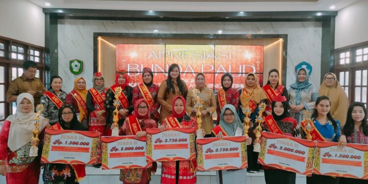 Foto:DIAN/MATA KALTENG - Pengumuman apresiasi Bunda PAUD se Kabupaten Kotim.