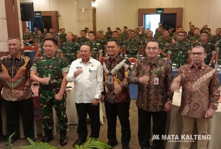 Korem 102/Panju Panjung dan OJK Bersinergi untuk Perlindungan Konsumen dan Penanganan Judi Online