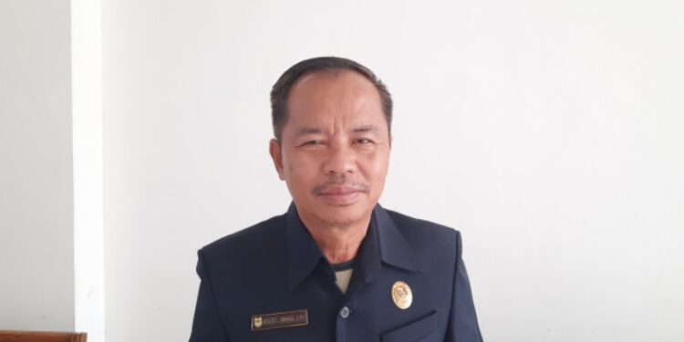 FOTO : MATAKALTENG - Wakil Ketua I DPRD Kabupaten Gunung Mas Polie L Mihing.