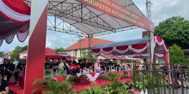 Foto:DIAN/MATA KALTENG - Launching Pilkada Kotim 2024 belum lama ini.