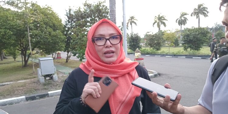 Kepala Disbudpar Kalteng, Adiah Chandra.