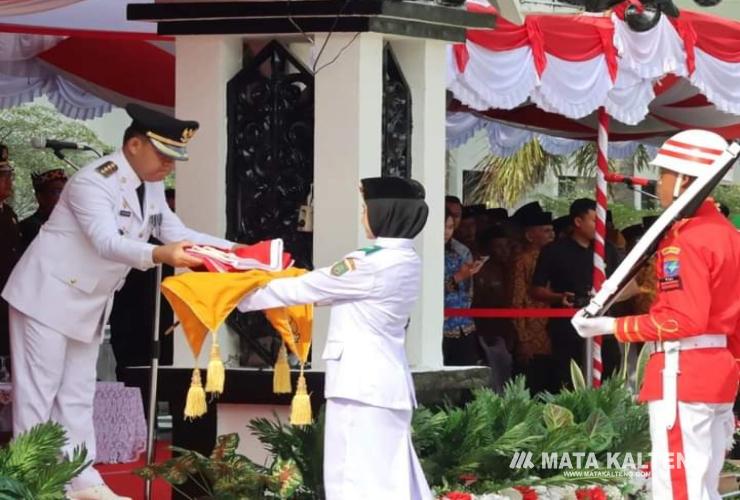 HUT RI Ke 79, Pj. Bupati Barsel Ajak Masyarakat Dukung Terus Program Pemerintah Daerah